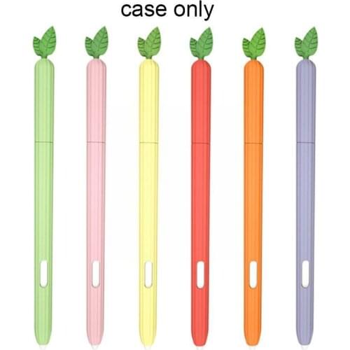 Colorful Sleeve Table Luxury For Samsung Galaxy Tab S6 Lite S7 Pencil Case Cover Non-slip S Silicone S6 Lite Tab Pen Protection