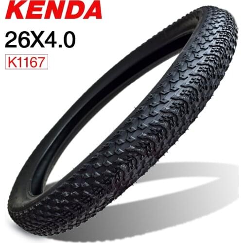 KENDA Bicycle ATV Tyre Beach Bike Tire 26*4.0 20*4.0 City Fat Tyres Snow Bike Tires 60TPI Ultralight 1500g/1060g Wire Bead