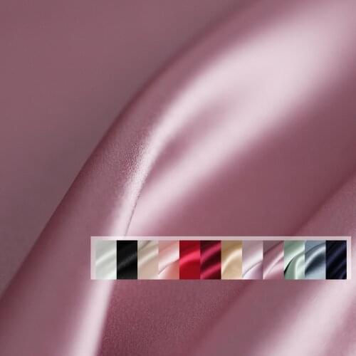 Red Raspberry 30momme Heavy Satin Silk Fabrics Garment Materials Women Shirt Dress DIY Sewing Cloth Taimor Textile Freeshipping