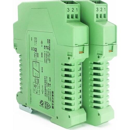 1 or 2 Channel Thermocouple Temperature Isolation Transmitter DC Signal output Analog Convertion Module DIN Rail, K J E S B R N