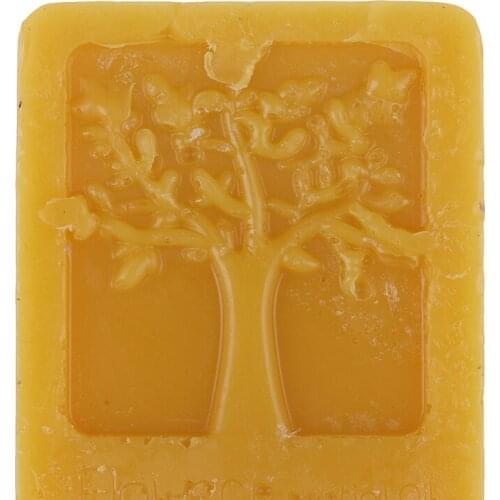 1 Piece 50g Food Cosmetic Grade Organic Beeswax Filtered Natural Pure Bees Wax Bars For Printing/Tanning Industry