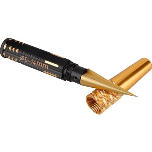 1PCS Top Quality Universal 0-14mm Black Professional Reaming Knife Drill Tool Edge Reamer Practical Tool