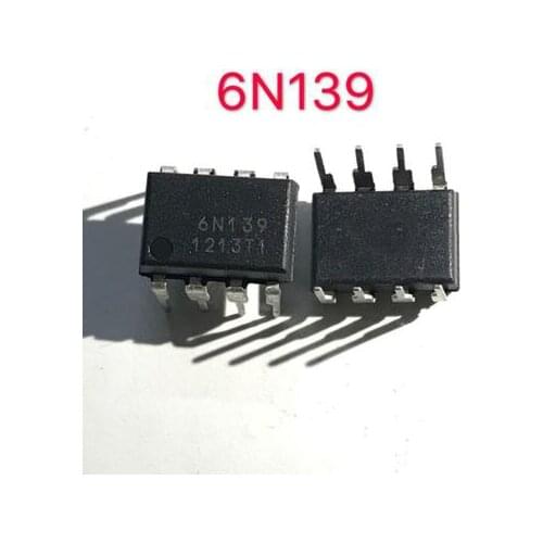 10pcs/lot 6N139 EL6N139 A6N139 HCPL-6N139 SOP8 DIP-8 SMD-8