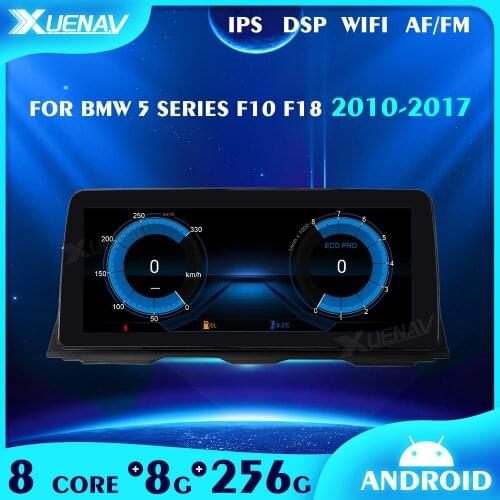 8+256GB Android 11 Car radio For BMW 5 Series F10 F18 2010 2011 2012 2013 2014 2015 2016 2017 Auto Radio Multimedia Player