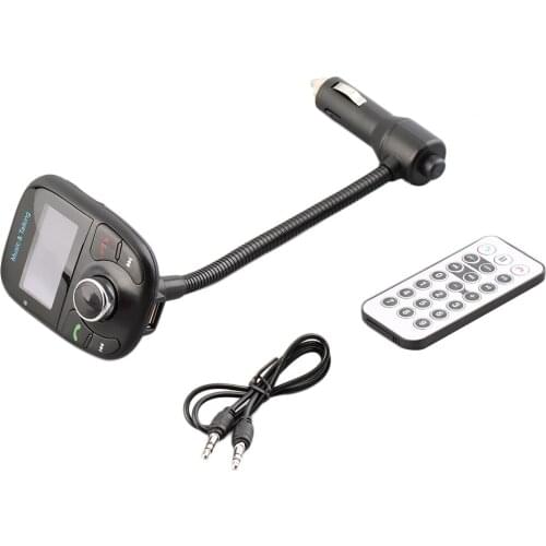 Wireless Car Kit MP3 Player FM Transmitter USB LCD Modulator MMC With Remote Control For Smartphone