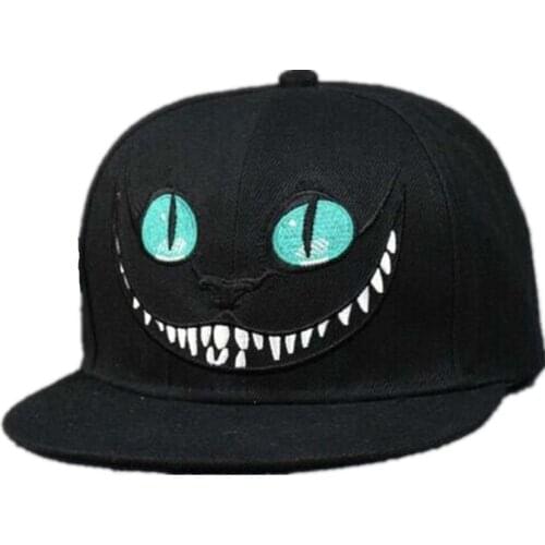 Snapback Wonderland Cheshire Cat Cartoon Bugs Bunny Sylvester Baseball Caps Hats For Men And Women Hysteresenhut Hiphop cap