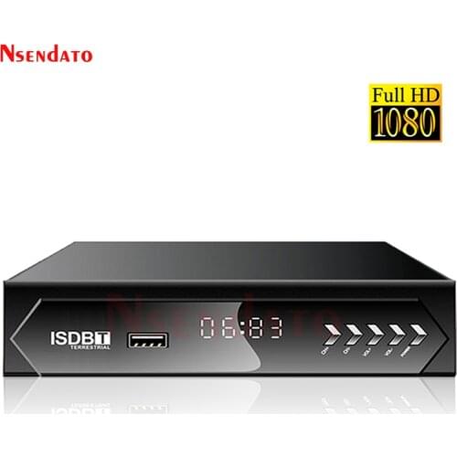 Mini 1080P HD Digital PVR MPEG4 H.264 AV IR ISDB-T Tuner Terrestrial TV media player mediaplayer Set Box Receiver,Dropshipping