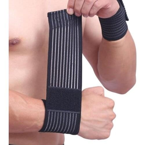 Cotton Elastic Wrist Bandage Hand Sport Wristband Support Wrist Brace Wrap