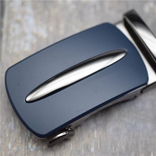 Blue Colour Buckle High Quality Alloy Men Automatic Buckle