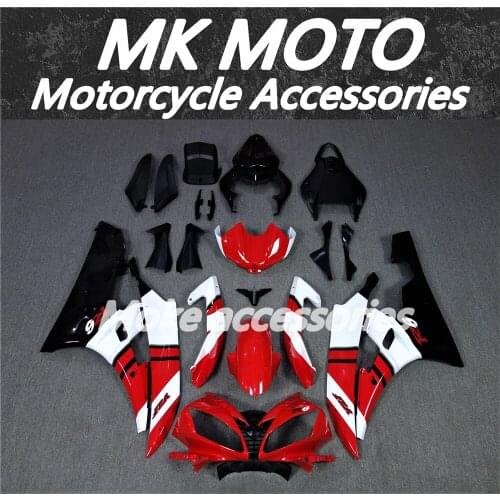 Motorcycle Fairings Kit Fit For Yamaha R6 2006-2007 Bodywork Set Red Black