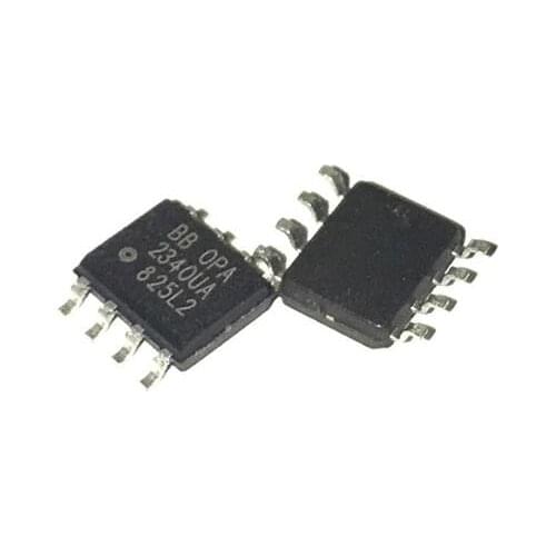 OPA2340UA OPA2340 2340UA single power supply rail to rail operational amplifier SOP8