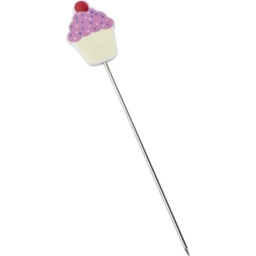 Cake Tester Probe Stainless Steel Skewer Tester for Cupcake Muffin Bread Pancake X4YD