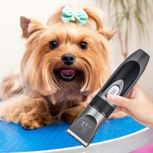 Professional Pet Dog Hair Trimmer Pet Cat Hair Clippers For Dogs Rechargeable Grooming Shaver Pet Scissor Clipper