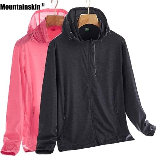 Kaisike Ice Silk Sunscreen Jackets Summer Men Women Outdoor Protection Clothes Fishing Camping Breathable Climbing Anti-UV VA938