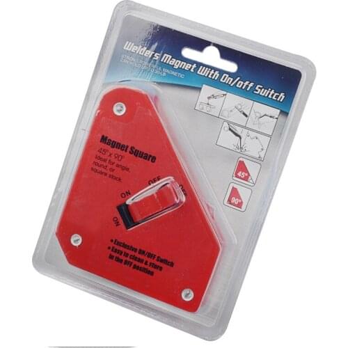 1 PCS 30lb Switch Welding Locator Welding Tool High Strength Magnetic Tool Electric Welding Iron Absorption With High Quality