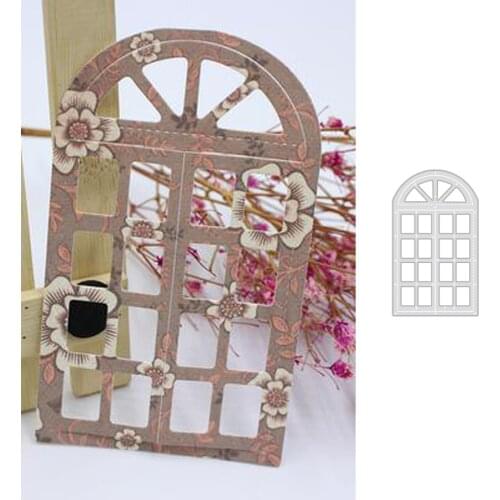 Balcony windows Cutting Dies Scrapbooking Stencil for Album Paper DIY Gift Card Decoration Embossing Dies New 2019