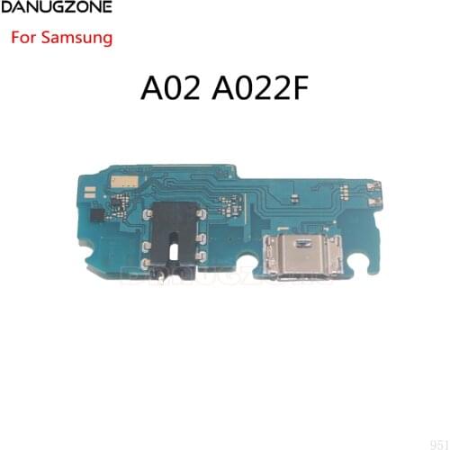 AAA Quality USB Charging Dock Port Socket Jack Plug Connector Charge Board Flex Cable For Samsung Galaxy A02 A022F
