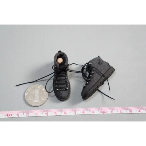 1/6th United Kingdom SCO19 Solid Shoes Model for 12" Action Figure