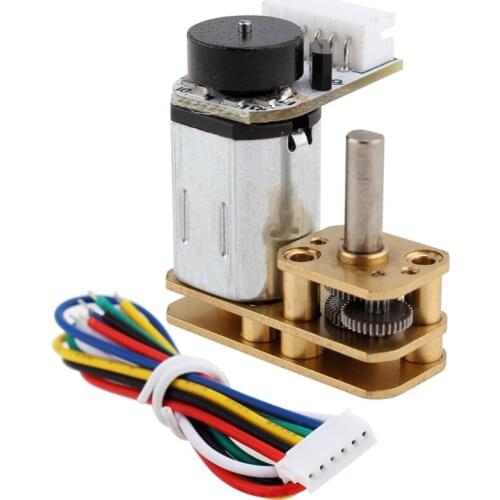 1024-N20 DC gear Hall encoder Motor 3V 6V Inversion AB Phase Speed measurement quality motor