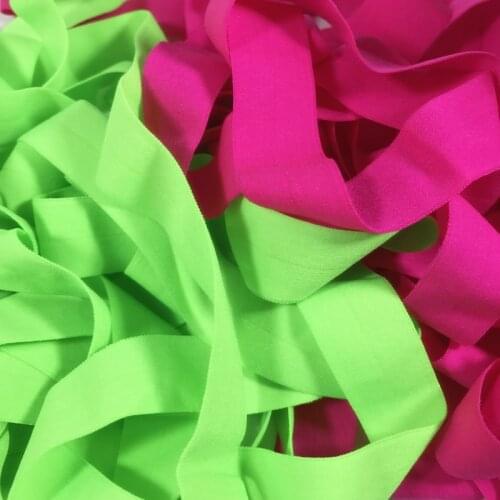 3/4''(20mm) 45mts matt color binding tape elastic ribbon webbing trim lace solid headwear handmade DIY decoration crafts