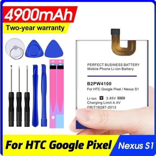 4900mAh B2PW4100 Mobile Phone Battery For HTC Google Pixel / Nexus S1 Mobile phone replacement battery