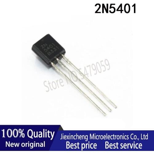 50PCS 2N5401 5401 TO-92 Transistor New Original