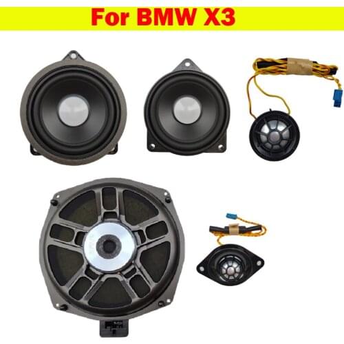 8 Inch Subwoofer Speaker Sound Horn High Frequency Tweeter Cover Midrange Speaker For BMW NEW X3 series G01
