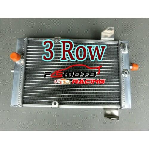 Aluminum Radiator For ATV Quad Kawasaki KVF700 Prairie 700 4X4 KFX700 2003-2009 KFX700 All Engine IG V Force