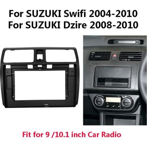 Car Radio Fascia Frame Kit For SUZUKI Swift / Dzire Auto Stereo Dash Panel Mounting Bezel Faceplate Center Console Holder