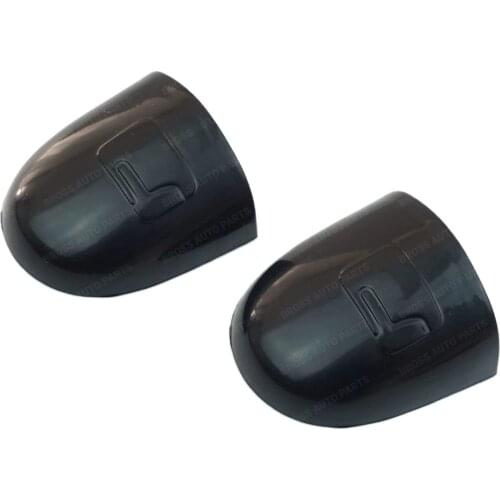 Free Shipping 2 Pieces New Black Color Door Handle Key Hole Cover Caps 8200036411 For Megane Clio Laguna Scenic Twingo Modus