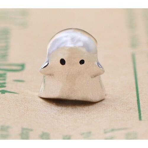 Bewill S925 Sterling Silver Elf Abu Beads Fit Original Charms Bracelet Necklace DIY Jewelry Making