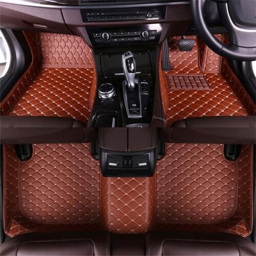 For Acura TSX（Right Driving）2006 2007 2008 2009-2013 Carpet Type High-End Decorative Interior Accessories Leather Car Floor Mats