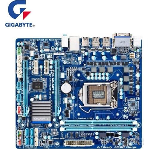 For Gigabyte GA-H67M-D2-B3 H67M-D2-B3 Motherboard LGA 1155 DDR3 H67 Used Desktop Mainboard SATA3 PCI-E X16 2.0
