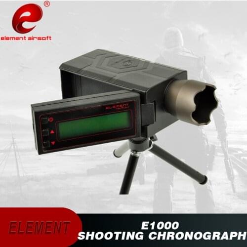 Element Airsoft Tactical Chronograph Shooting Tester E1000 For Hunting BB Bullet Speed Tester Shooting Chronograph Weapon