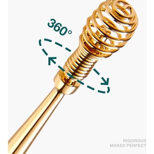 Ear Wax Pickers Stainle Steel Earpick Wax Remover Curette Ear Pick Cleaner Ear Cleaner Spoon Care Ear Clean Tool