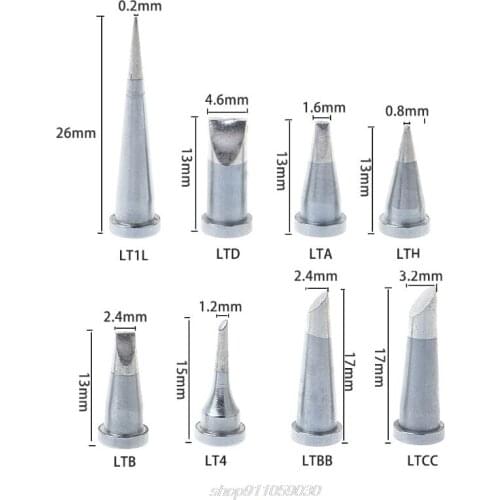 LT Series Soldering Iron Tip Lead Free Heating Element For Weller WP80 WSP80 J23 21 Dropshipping