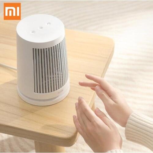 NEW Xiaomi Mijia Electric Heaters Fan Countertop Mini Home Room Handy Fast Power saving Warmer for Winter PTC Ceramic Heating