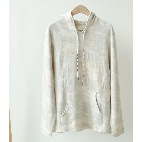 2020 Autumn Fashion Camouflage Drawstring Women Hooded Sweater Loose Lazy Frayed Top Trend Sweatshrit Pullovers