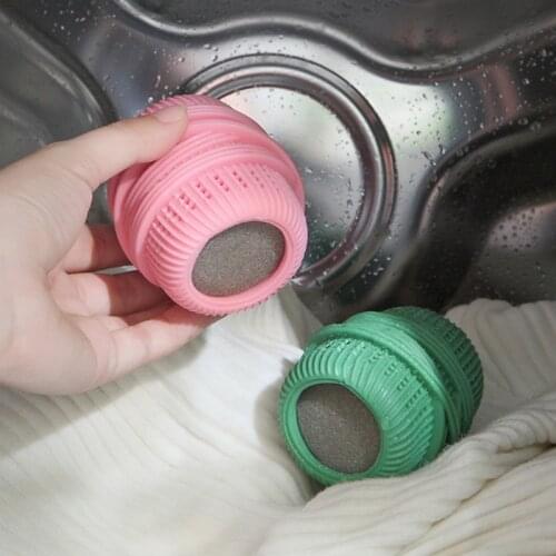 Anti-entanglement Anti-knotting laundry Ball Reusable Sponge Laundry ball Refillable Decontamination Ball Cleaning Ball
