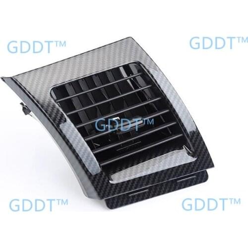 1 Piece Carbon Fiber Air Condition Outlet for Lancer Ex Gt Air Intake for Evo Vent Defrost Hole Instrument Ac Cover for Fortis