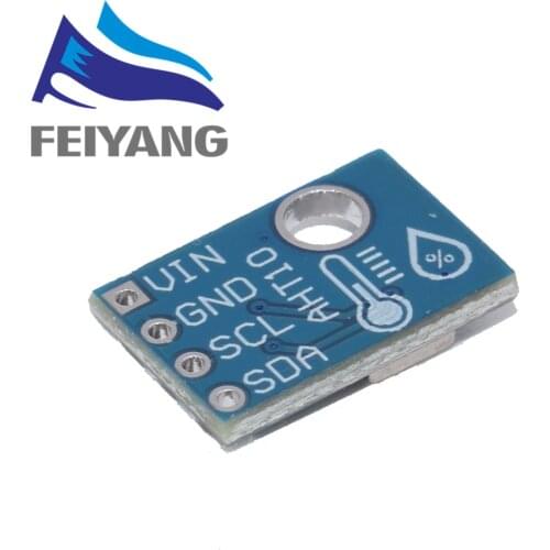 10PCS AHT10 High Precision Digital Temperature and Humidity Sensor Measurement Module I2C Communication Replace DHT11 AM2302