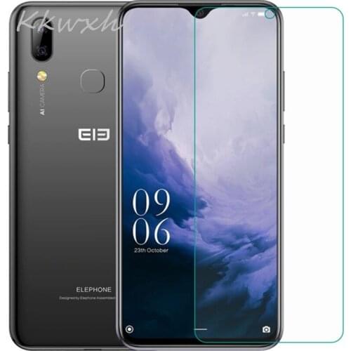 Smartphone 9H Tempered Glass for Elephone A6 MAX GLASS Protective Film ON Elephone A6 MAX 6.53" Screen Protector cover phone
