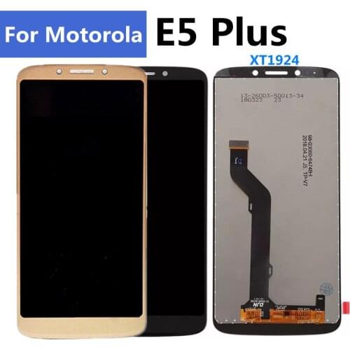 6.0'' For Motorola Moto E5 Plus XT1924 LCD Display Touch Screen Digitizer Assembly For Moto E5 Plus LCD Replacement
