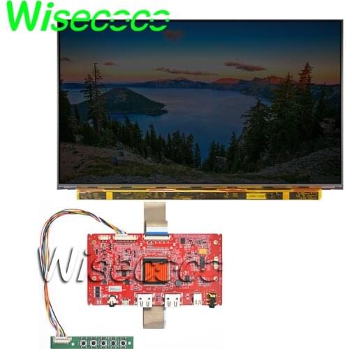 Wisecoco 13.3 inch 3d printer 4K UHD LCD screen 3840x2160 ips display edp 40 pins controller board remove backlight