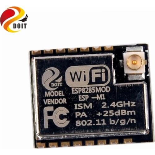 10pcs/lot Mini Ultra-Small ESP-M1 ESP8266 Serial Transmission Wireless WiFi Control Module Long-Distance Low Power Consumption