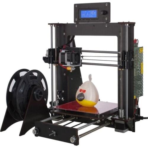 Zrprinting 2018 3D Printer Prusa i3 Reprap + MK8 Extruder, MK3 Heatbed, LCD Controller Resume Power Failure Printing