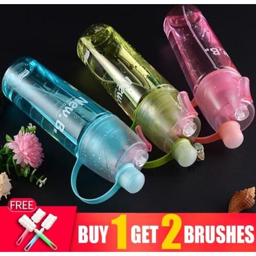 600ml 400ml Portable Drinking Drinkware Bike Bicycle Water Bottles Water Spray Plastic Outdoor Sports Drink Childrens Bottles