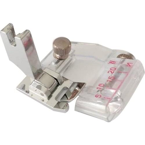 6288 High Shank Bias Tape Binding Presser Foot for Babylock,Brother,Janome,Juki,Kenmore,Pfaff,Singer,Viking Sewing Machine -6288