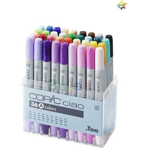 72A 72B 36A 36B 36C 36D Japan Copic Ciao Sketch Marker Generation 3 Art Marker Alcohol-Based Twin Tip Artist Copic Brush Marker