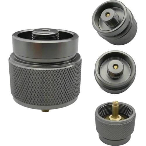American Standards Manp Propane Gas Tank Converter Outdoor Camping Stove Adapter with Self-closing Function #WW